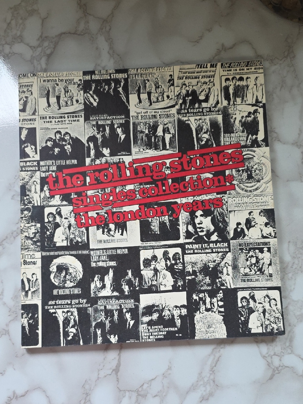 The Rolling Stones Singles Collection The London Years Vintage 1989 Lyric's book